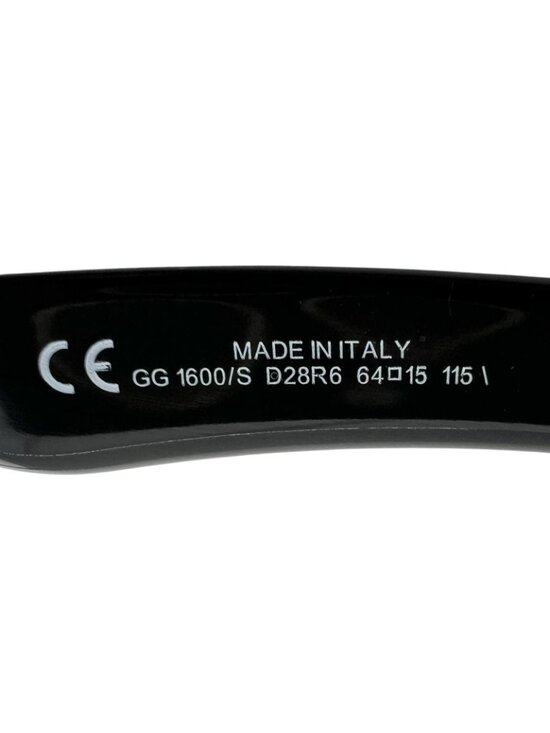 Gucci Acetate Black Sunglasses Eyewear